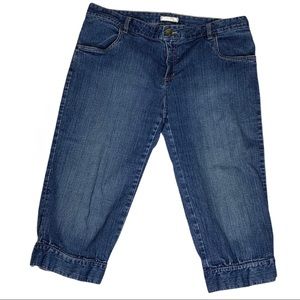 Metro 7 Blue Denim Capris